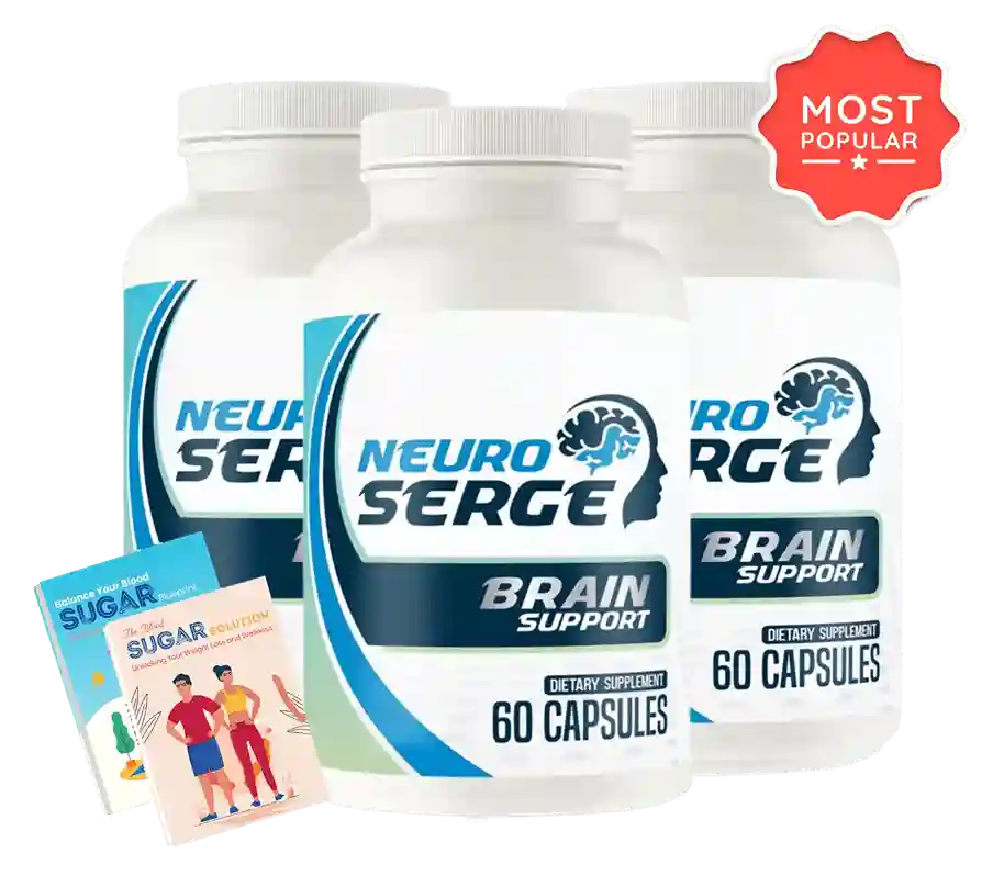 Neuro Serge Neuro Serge official brain support supplement bottle